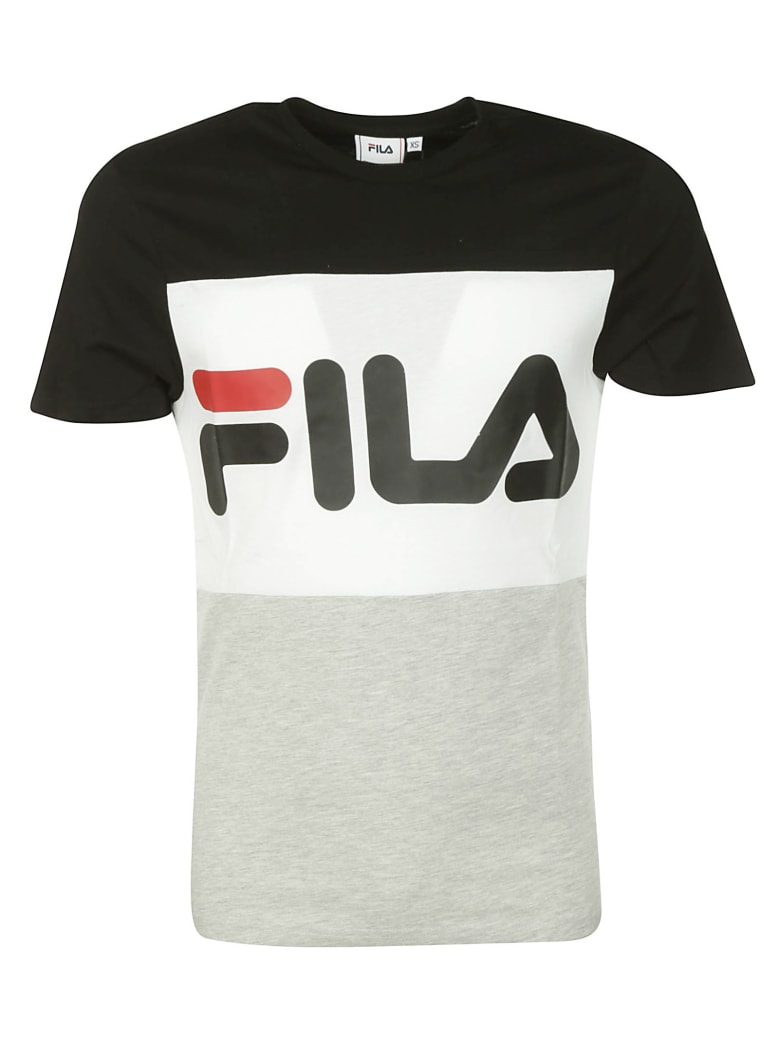 fila black and white shirt