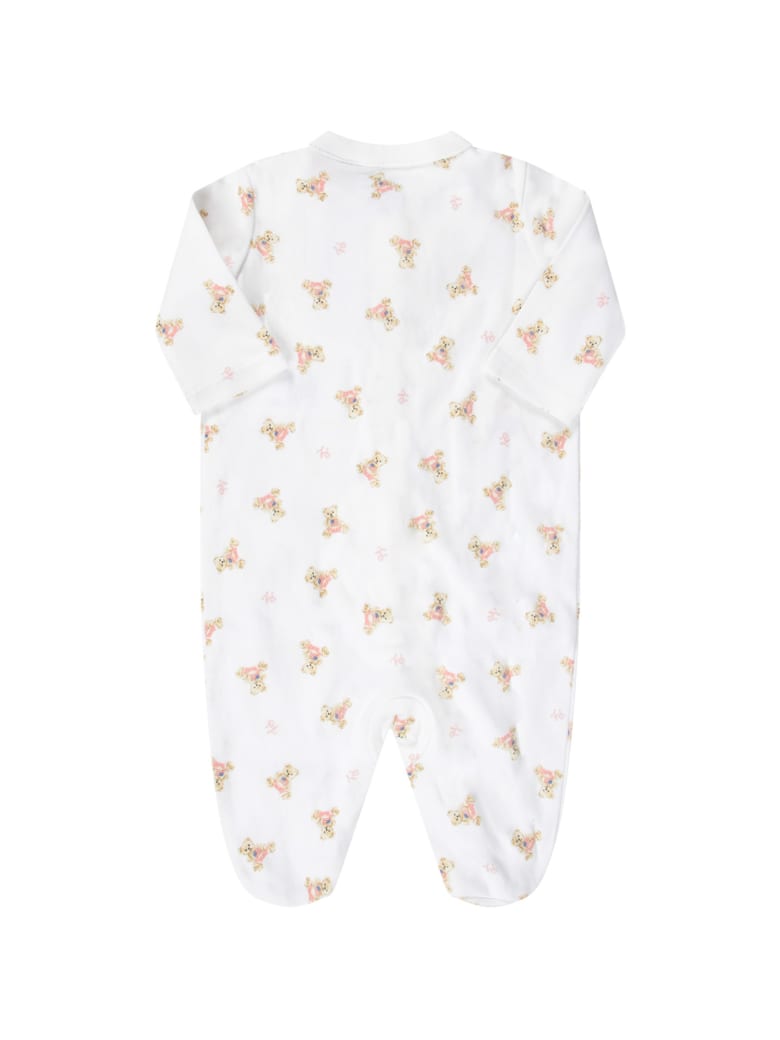 pink ralph lauren baby grow