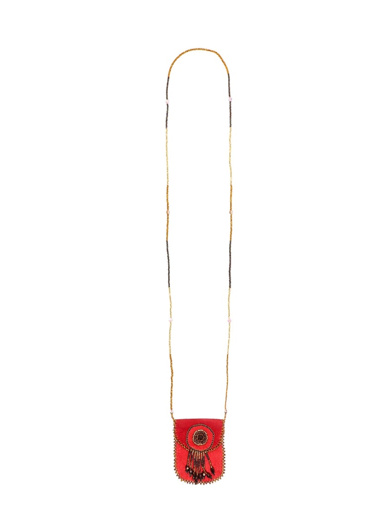Jessie Western Necklace - Red