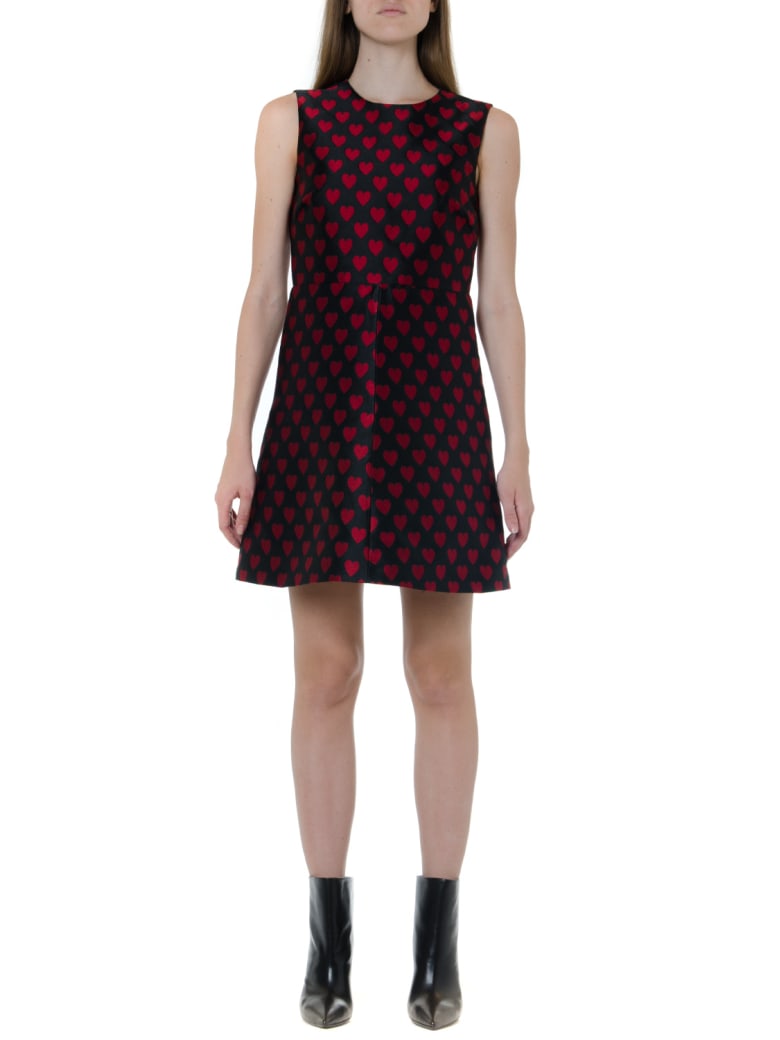 red valentino heart dress