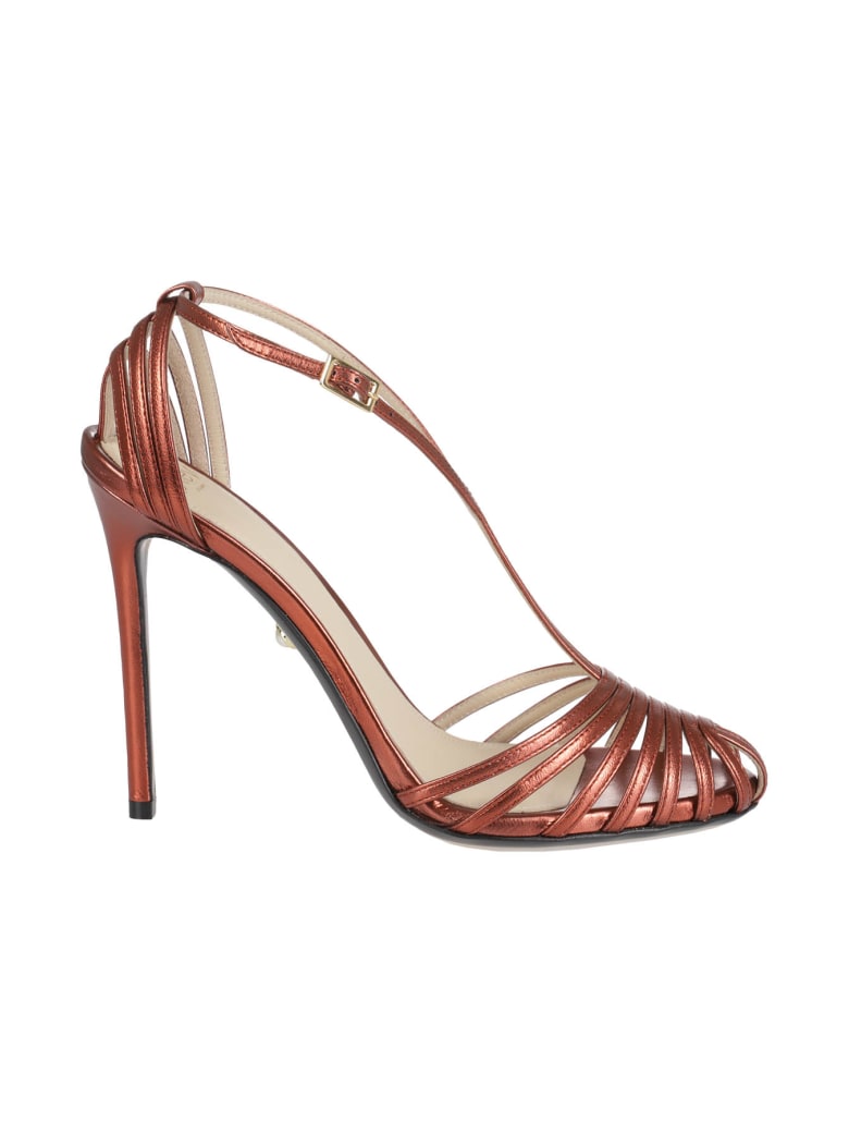 Alevì Sandals - Rust Marrone
