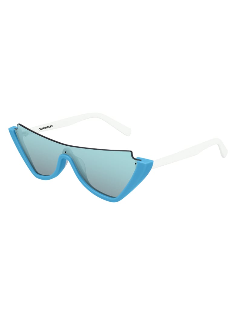 Courrèges CL1910 Sunglasses - Blue White Light Blue