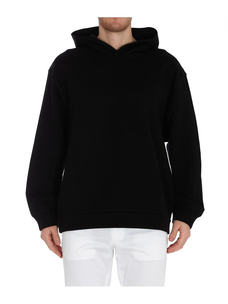 Dolce & Gabbana Logo Hoodie - Nero