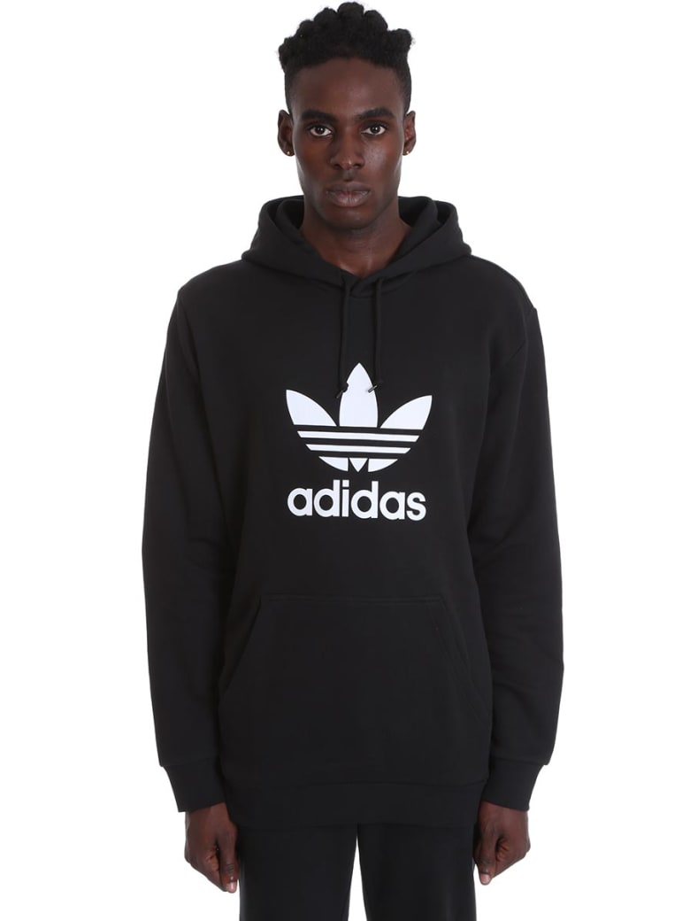 adidas trefoil hoodie sweatshirt