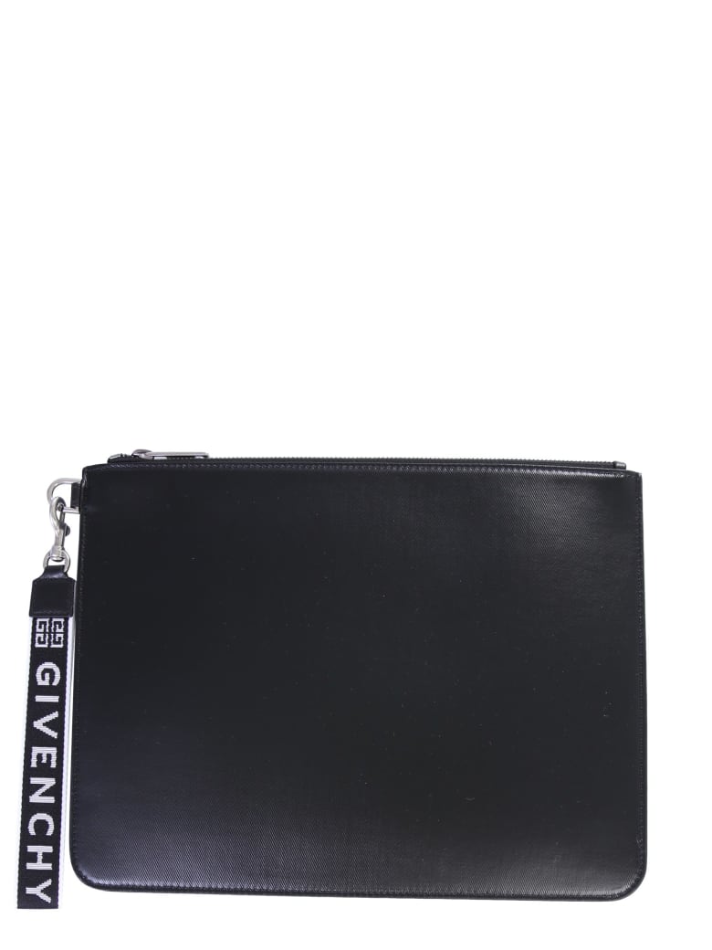 Givenchy Pouch With Logo - Nero
