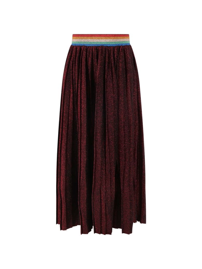 Sonia Rykiel Red Skirt For Girl - Red