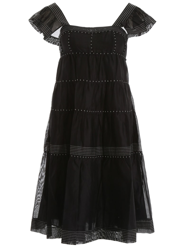 ulla johnson black dress