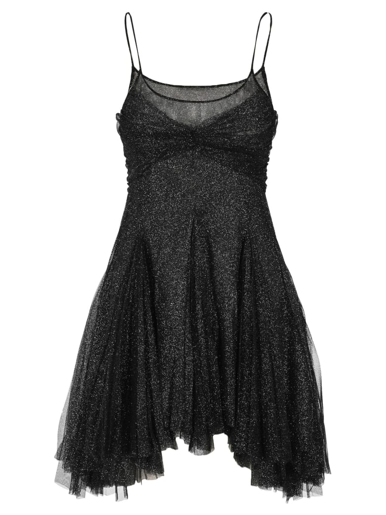 Philosophy di Lorenzo Serafini Philosophy Flared Shimmer Dress - BLACK ...