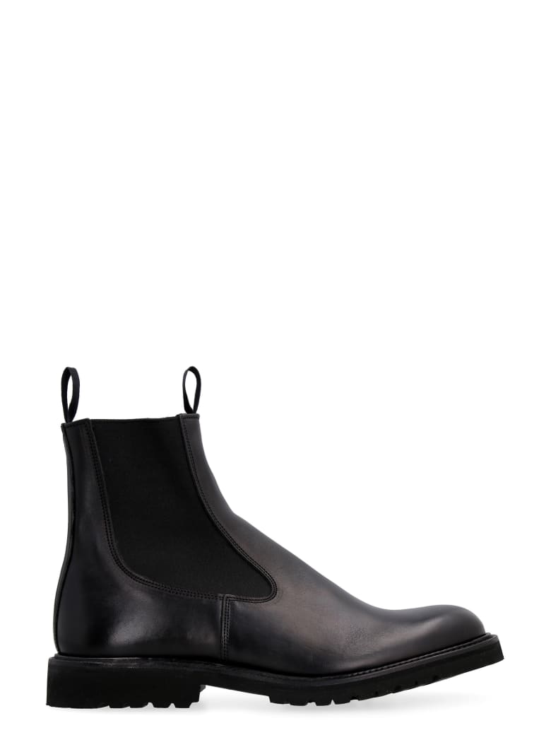 Tricker's Stephen Leather Chelsea-boots - black