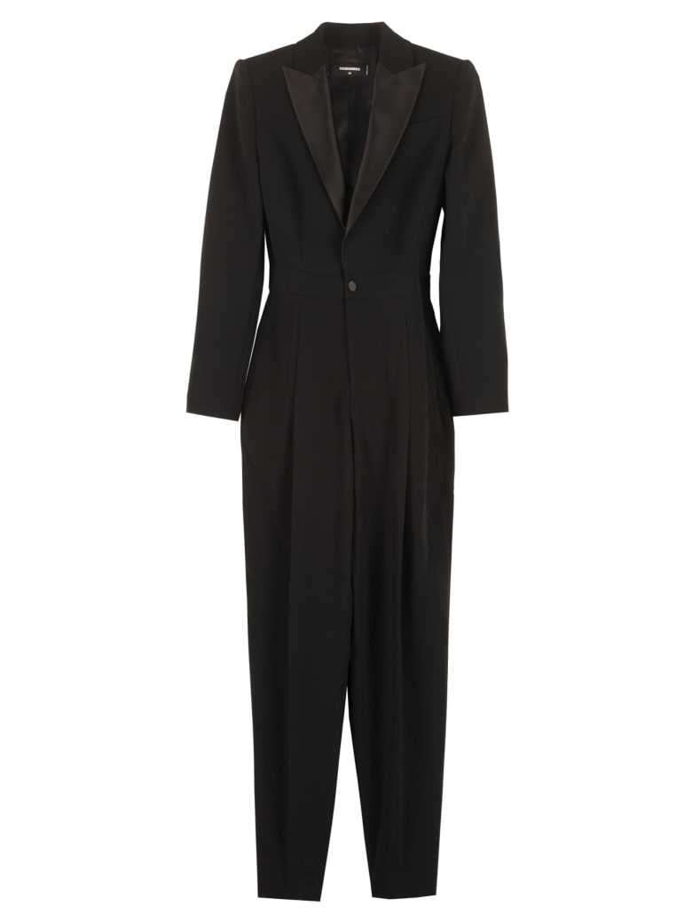Dsquared2 Viscose Jumpsuit - black