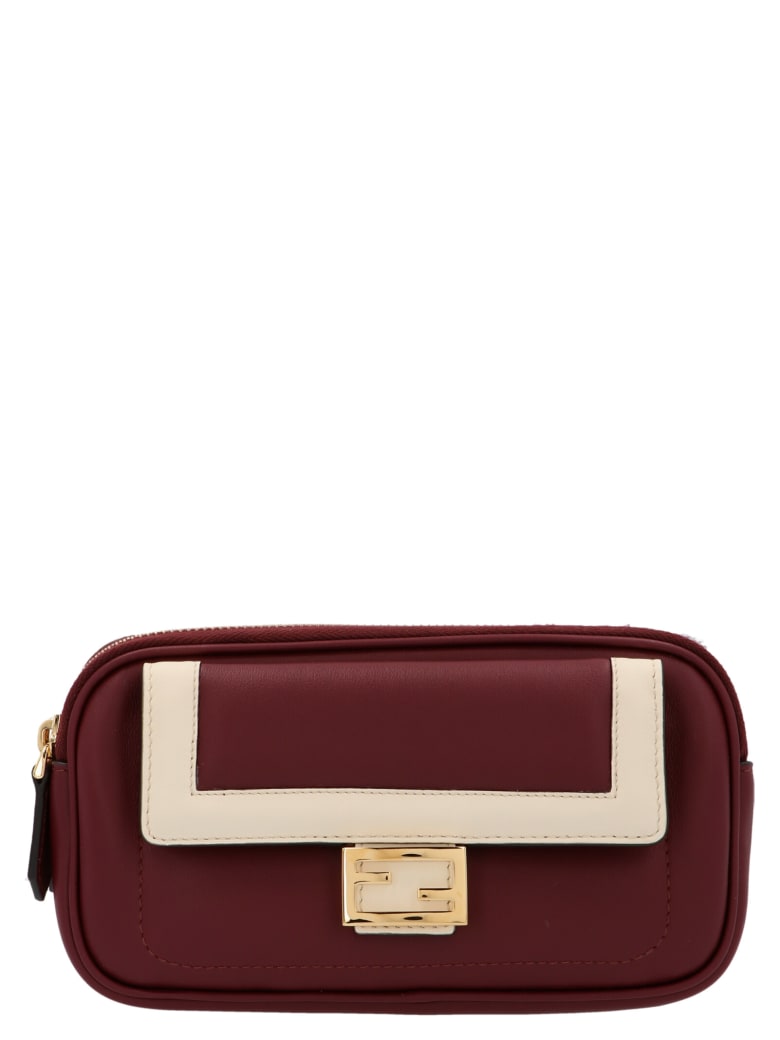 Fendi 'easy 2 Baguette' Bag - Rosso