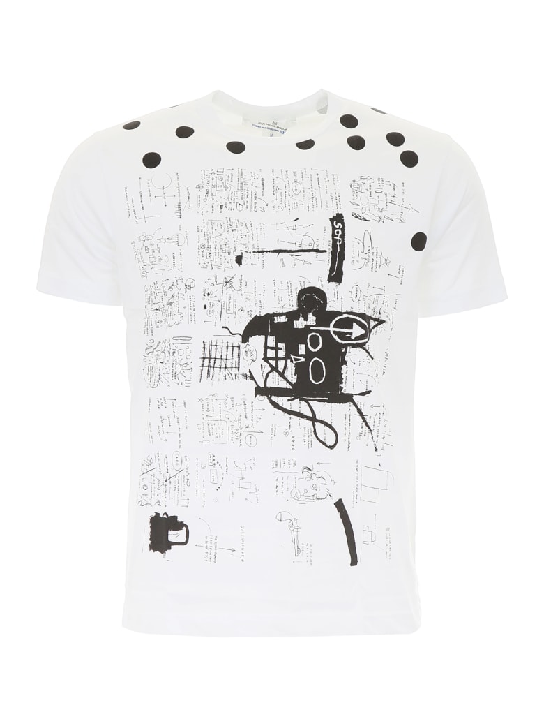 comme des garcons basquiat t shirt