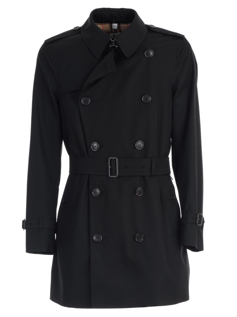 Burberry Burberry Wimbledon Trench Double Breasted - Black - 10975062 ...