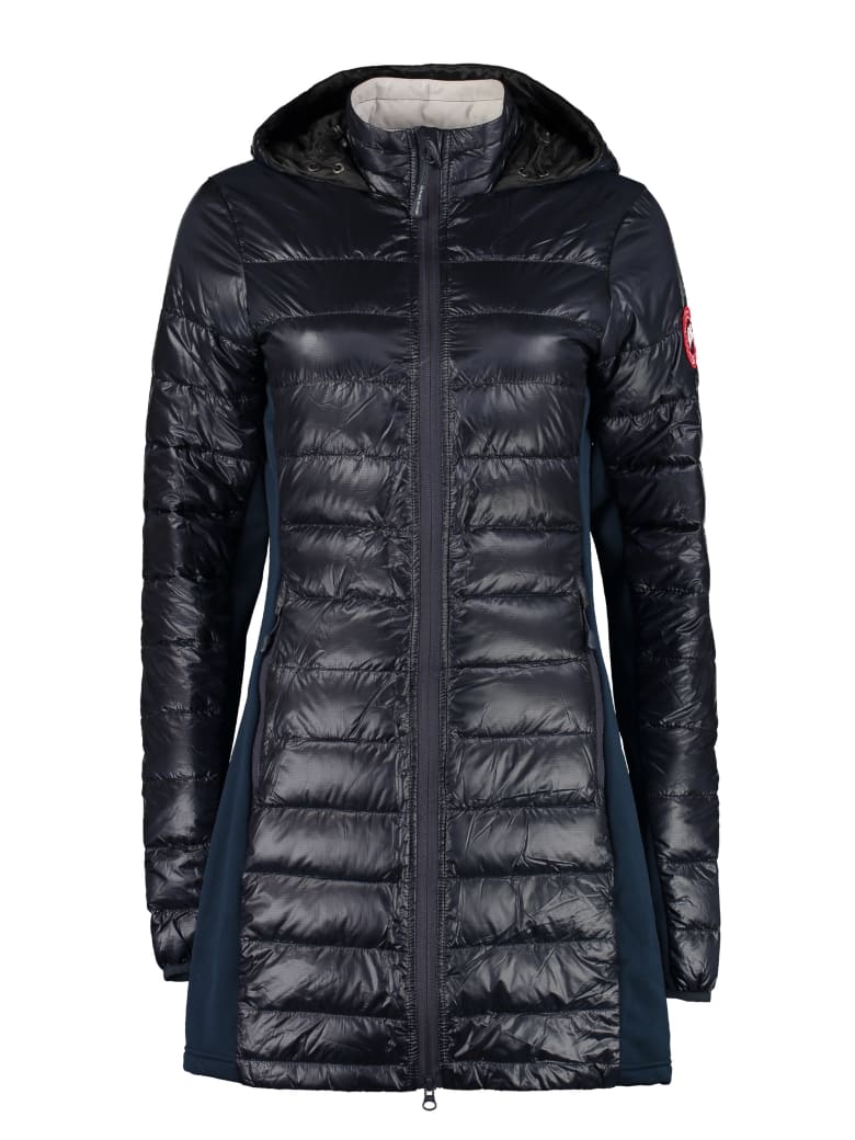 canada goose hooded puffer jacket