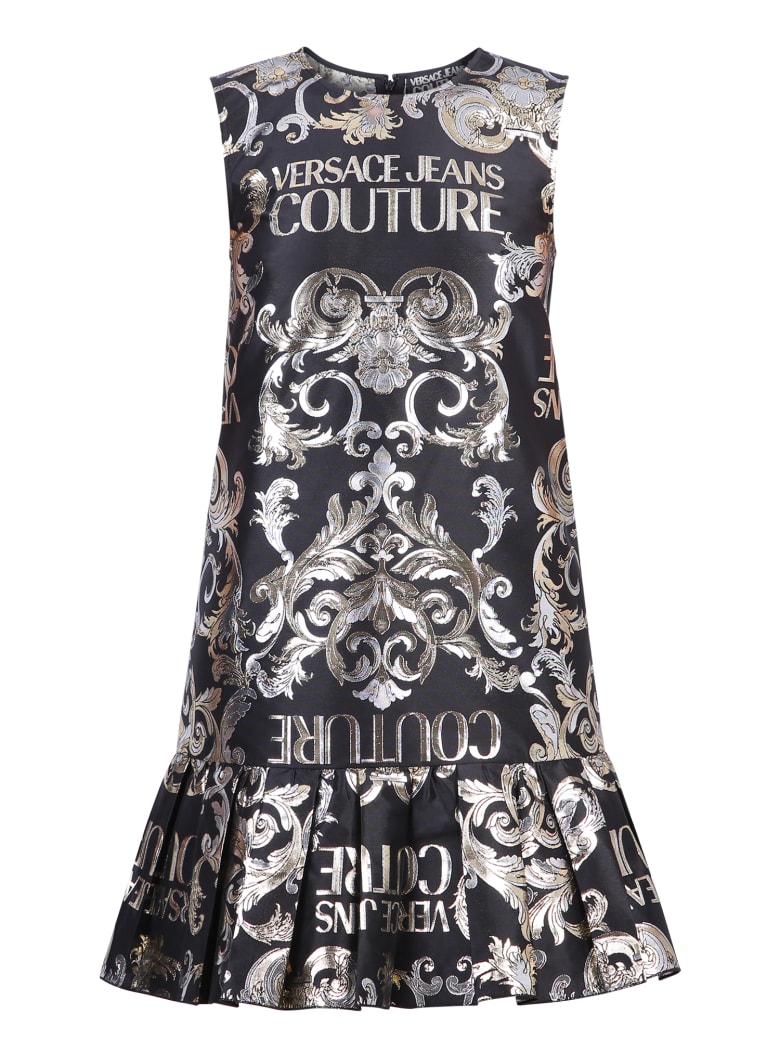 Versace Jeans Couture Branded Dress - Black