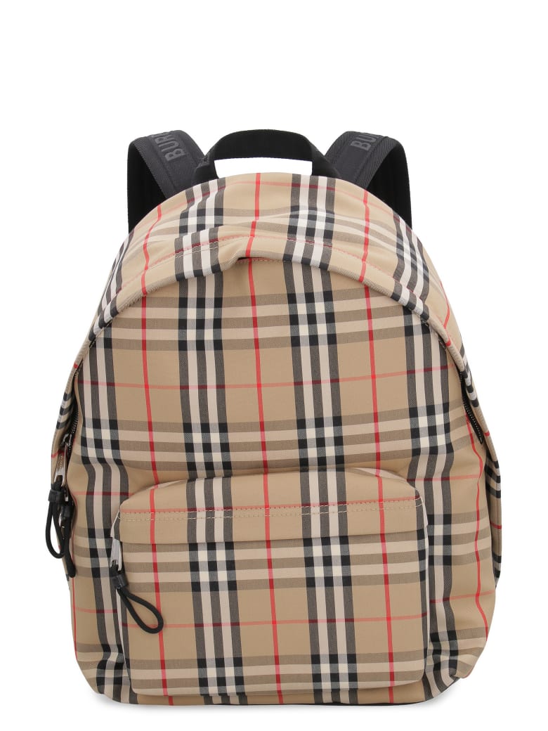 burberry vintage check backpack