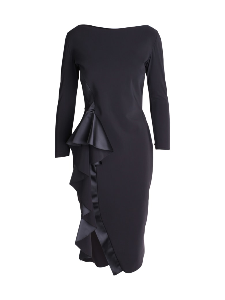 La Petit Robe Di Chiara Boni Le Petite Robe By Chiara Boni 'ezra Ra' Polyamide Dress - Black