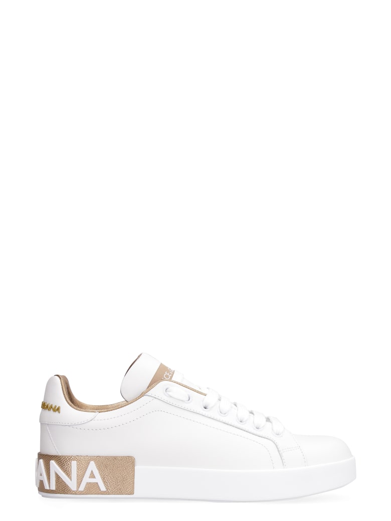 Dolce & Gabbana Portofino Low-top Sneakers - White