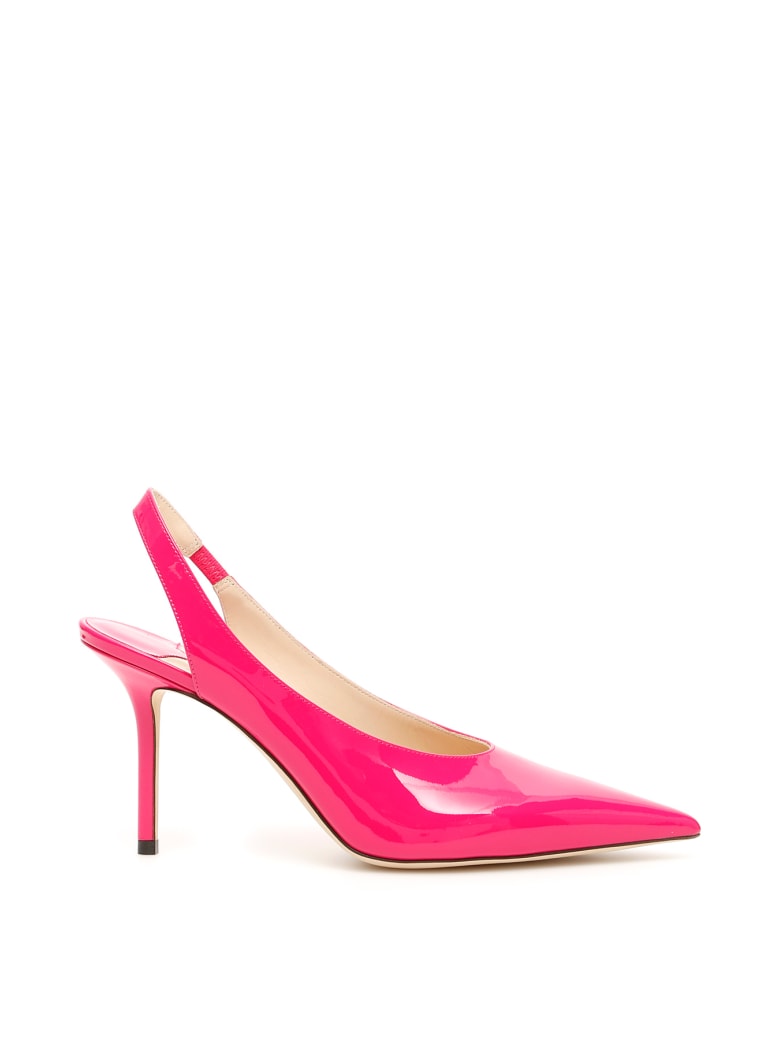 jimmy choo hot pink heels