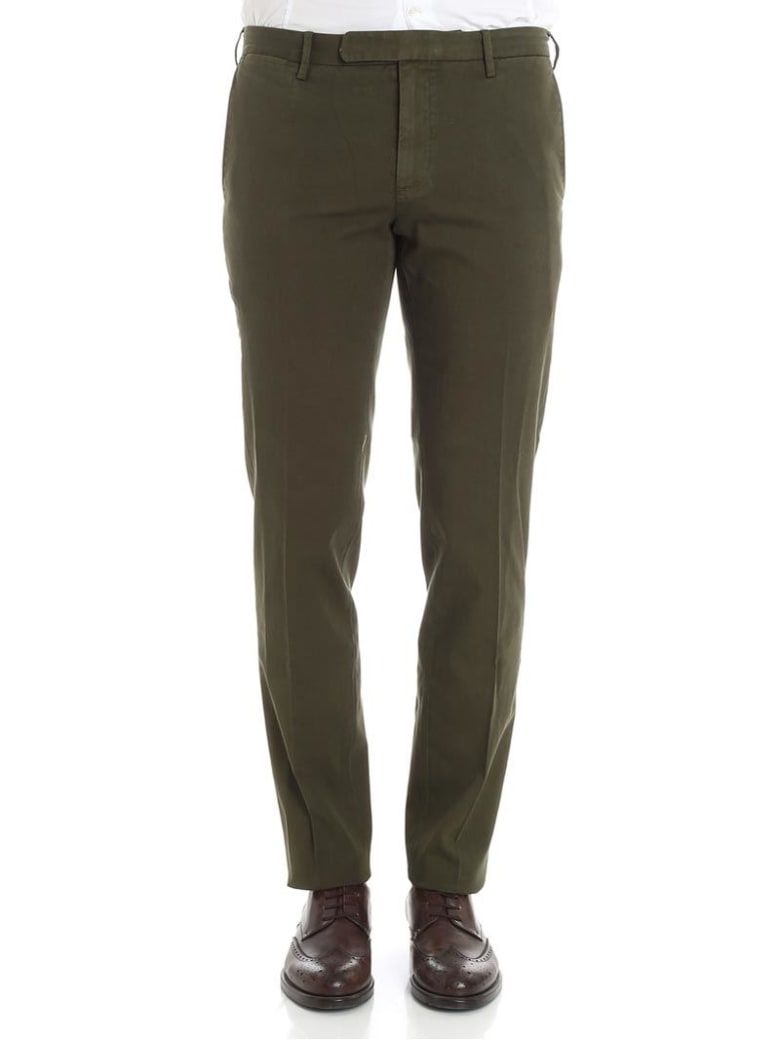 Brooks Brothers Trousers Cotton - Verde mimetico - 10559945 | italist