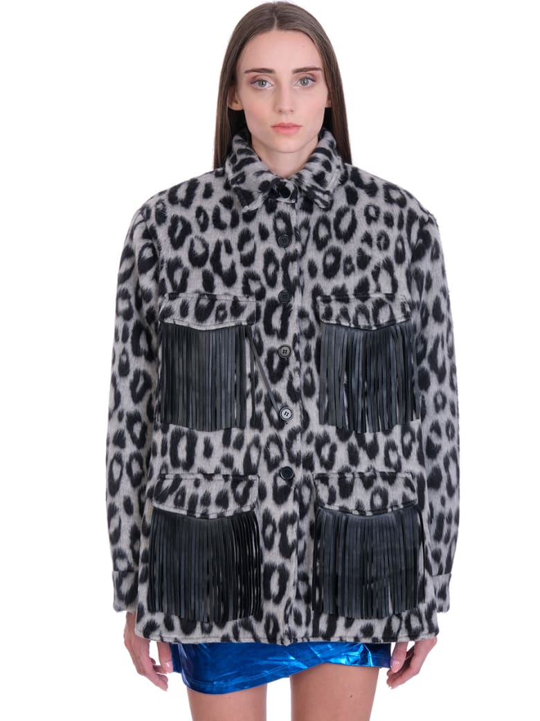 Andamane Evita Casual Jacket In Beige Wool - beige