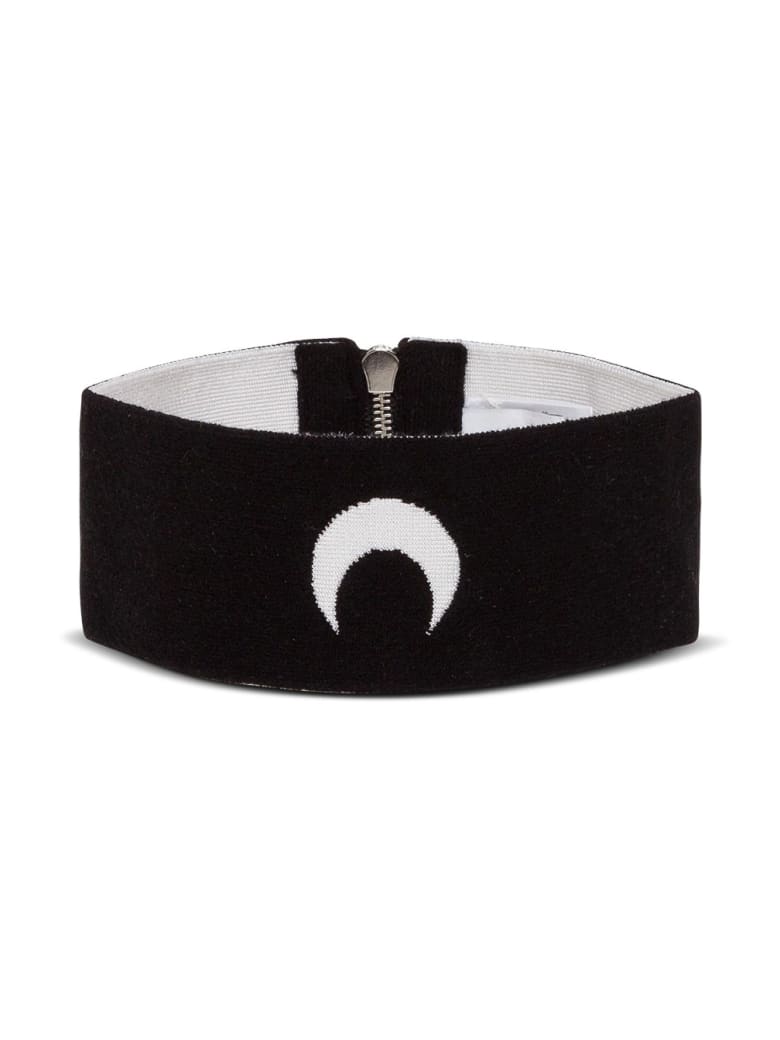 Marine Serre Knitwear Moon Chocker Black - Black