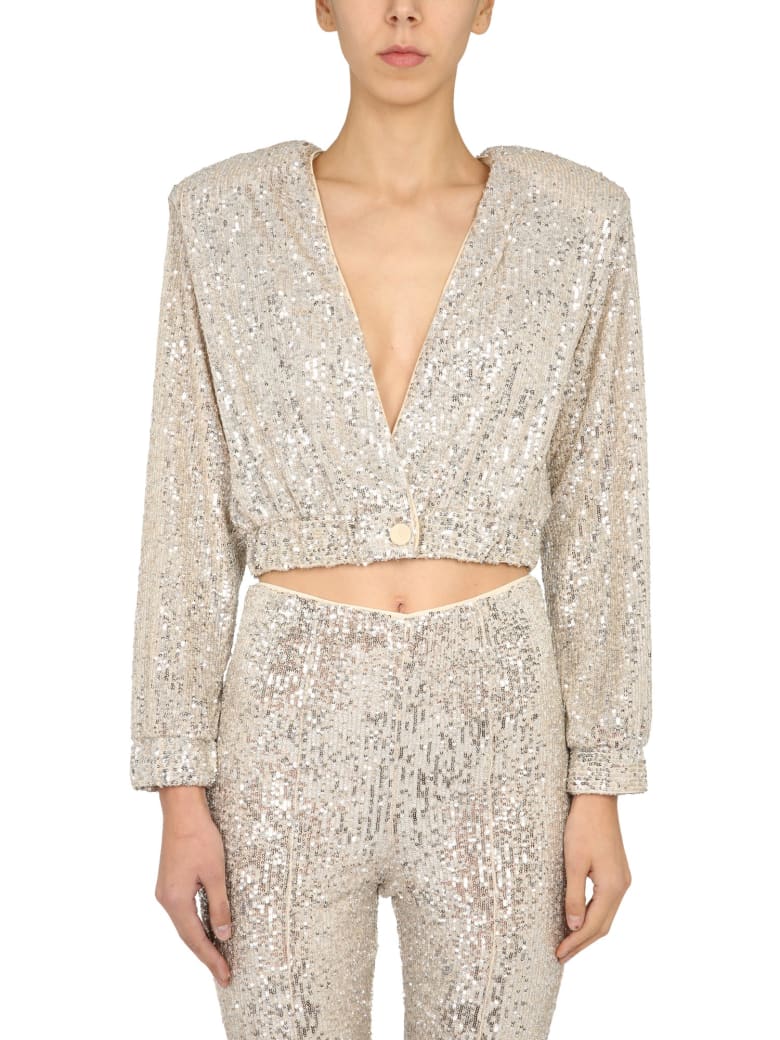 Rotate by Birger Christensen Judy Jacket - ARGENTO