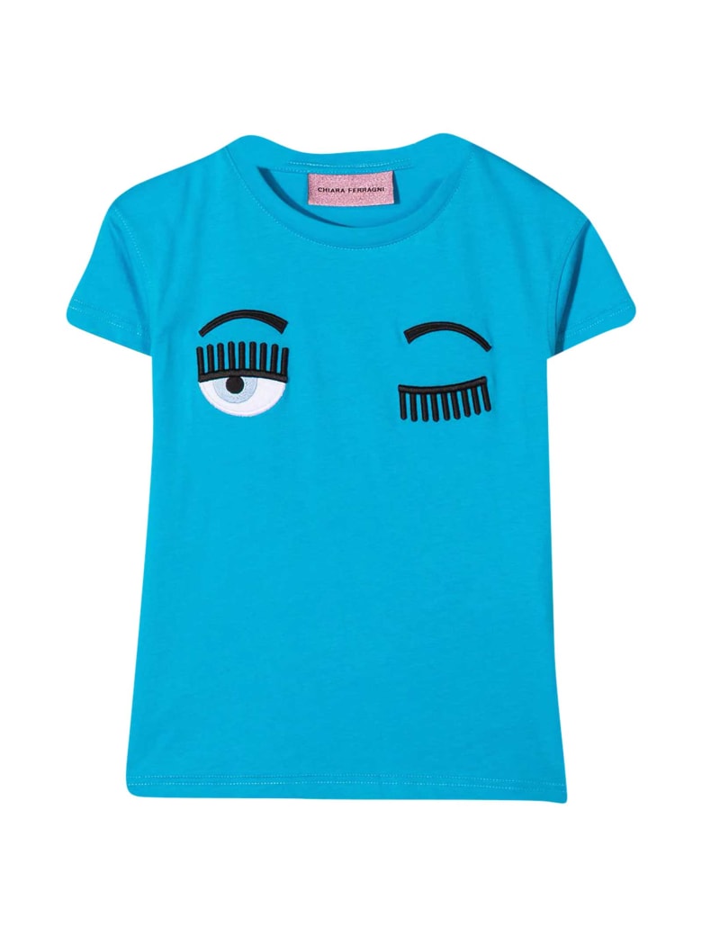 Chiara Ferragni Light Blue T-shirt - Azzurra