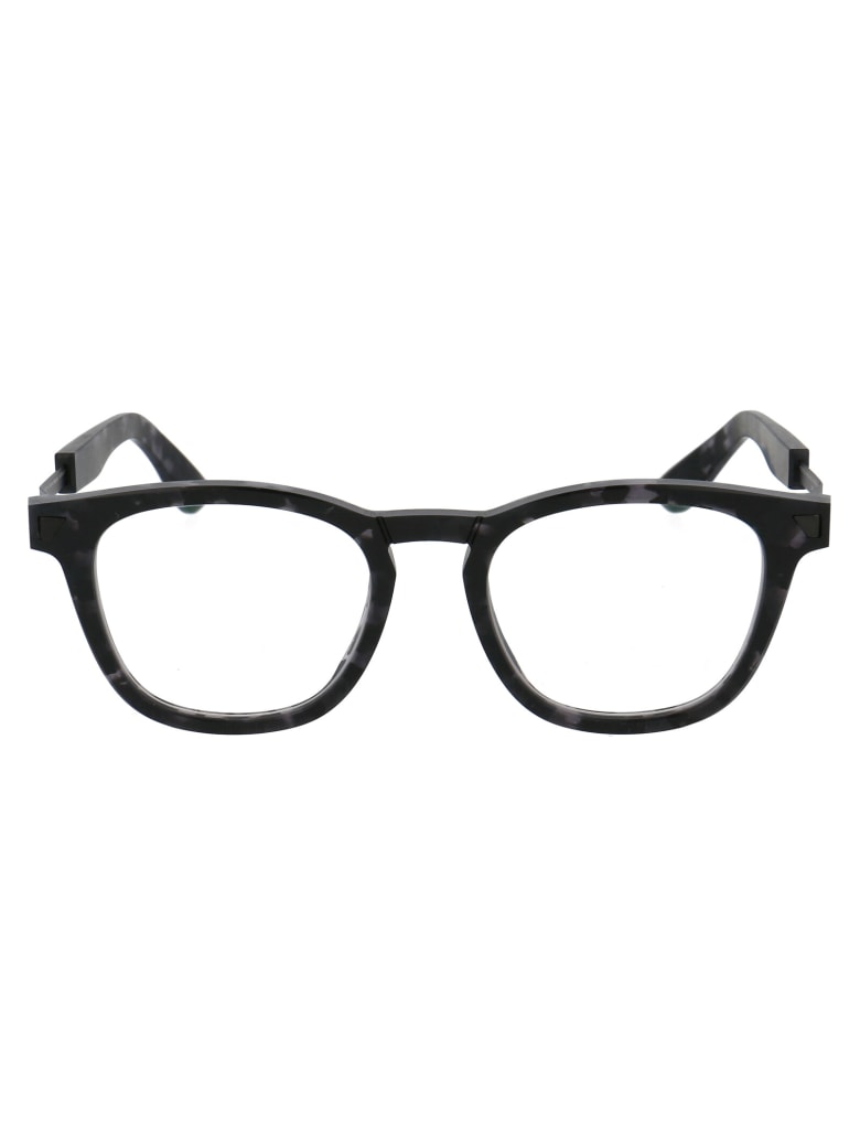 Mykita Mmraw012 Glasses - 842 RAW BLACK HAVANA/BLACK | CLEAR