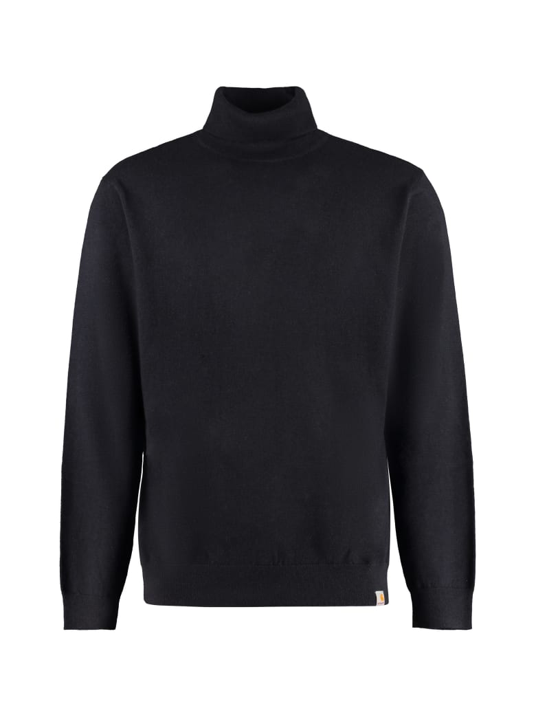 Carhartt Playoff Wool Blend Turtleneck Sweater - blue