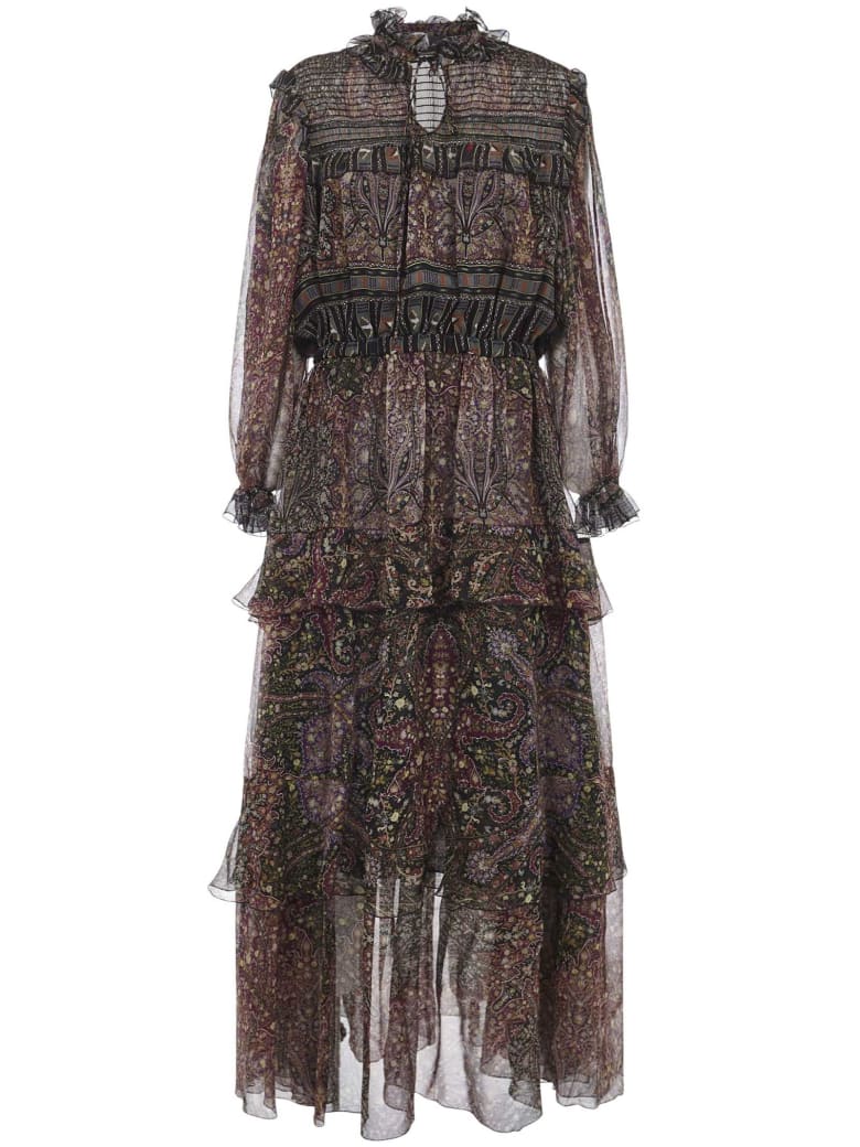 Etro Long Dress - Marrone
