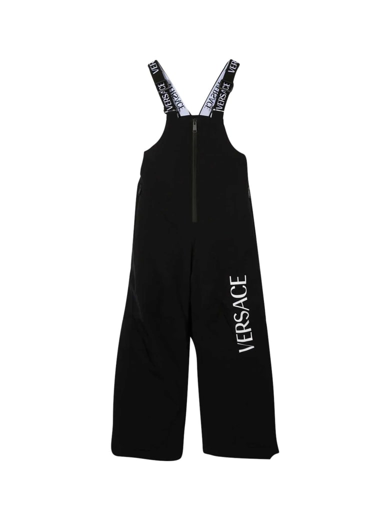Young Versace Black Dungarees - Nero
