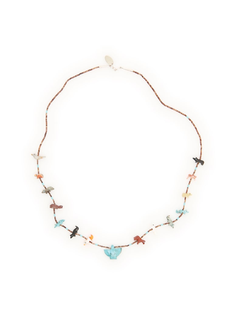 Jessie Western Necklace With Animals - MULTICOLOR (Brown)