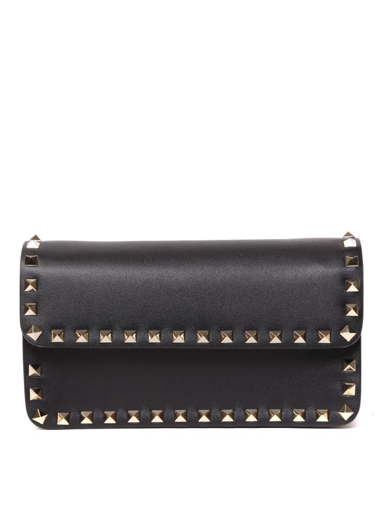 valentino clutch black