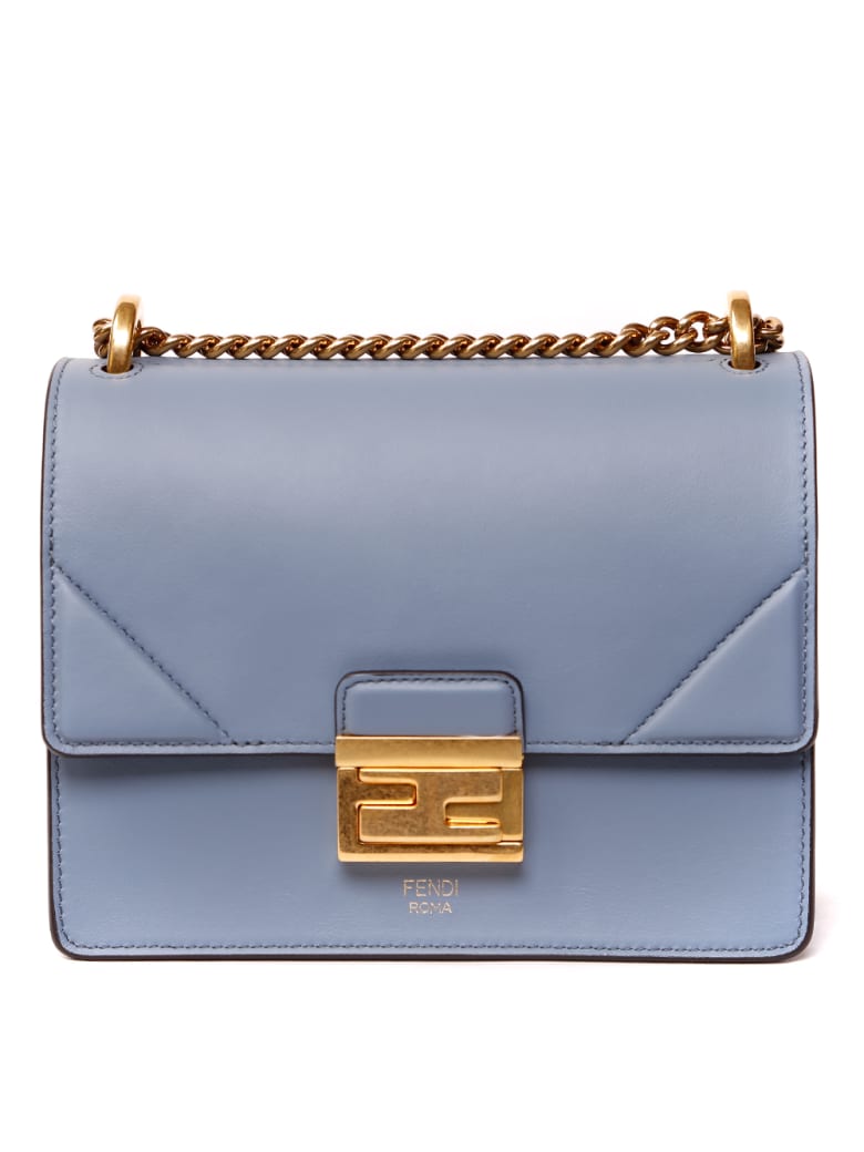 Fendi Kan U Small Leather Shoulder Bag - A.merlino+ovibr