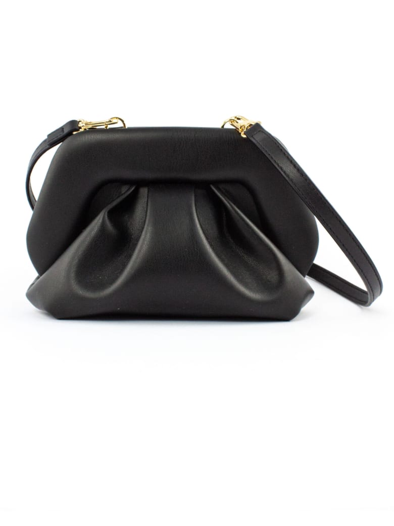 THEMOIRè Black Clutch Bag In Nappa Eco-leather - BLACK