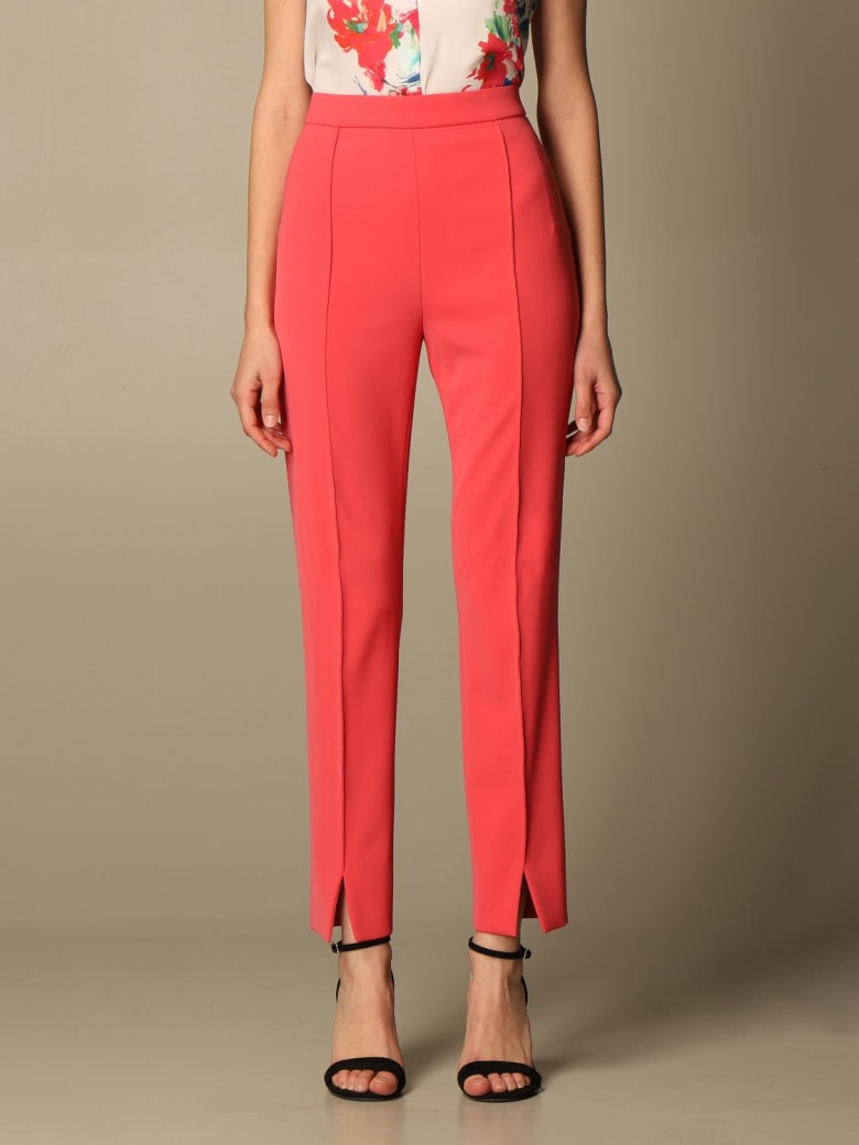 Boutique Moschino Pants Moschino Boutique Slim Cady Trousers - Fuchsia