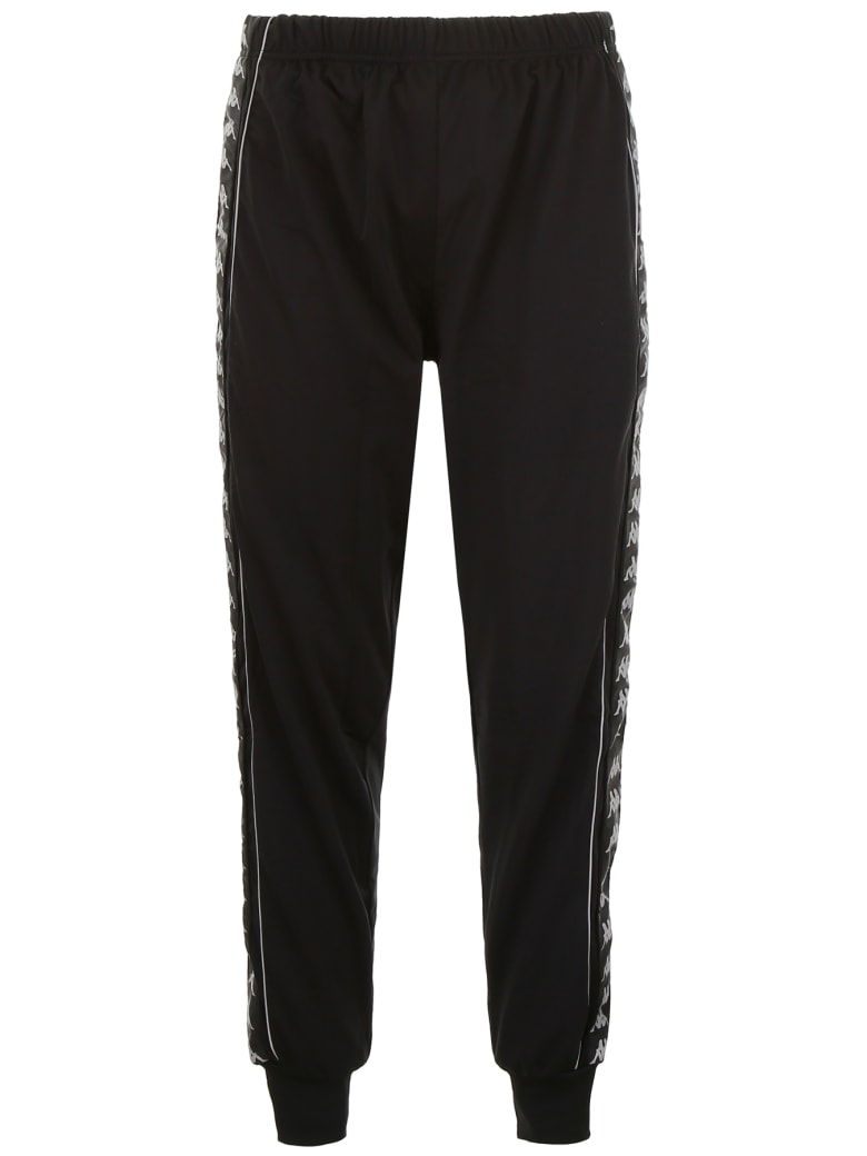 kappa black joggers