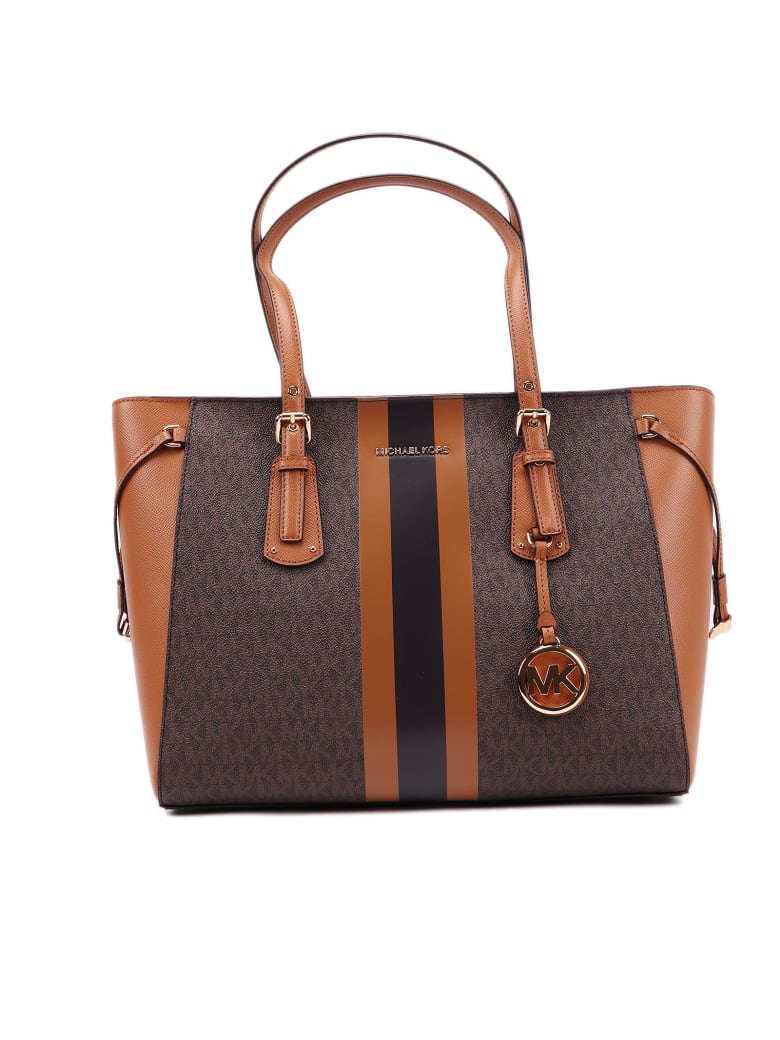 Michael Kors Collection Md Mf Tz Tote Voyager - Brown Acorn