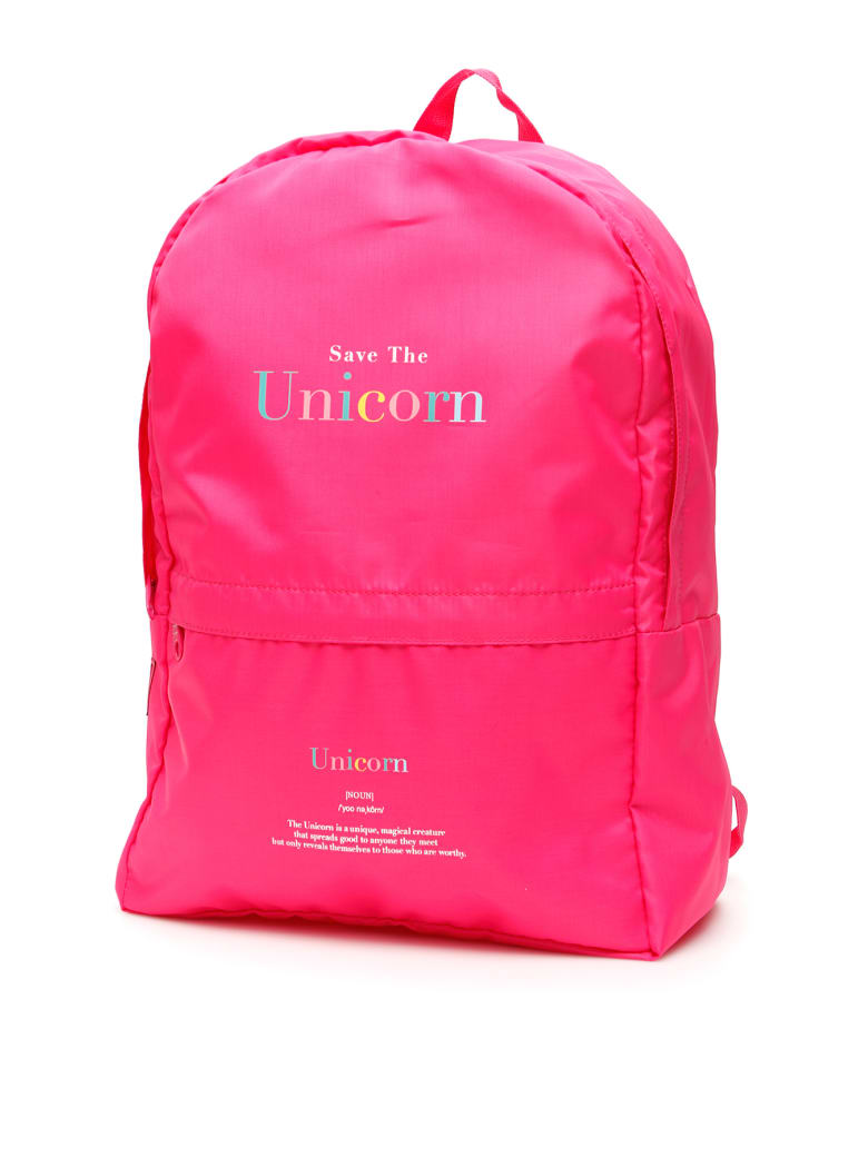 IRENEISGOOD "save The Unicorn" Backpack - FUXIA (Fuchsia)