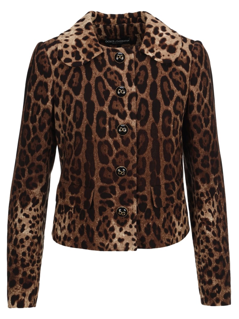 Dolce & Gabbana Dolce&gabbana Leopard Print Jacket | italist