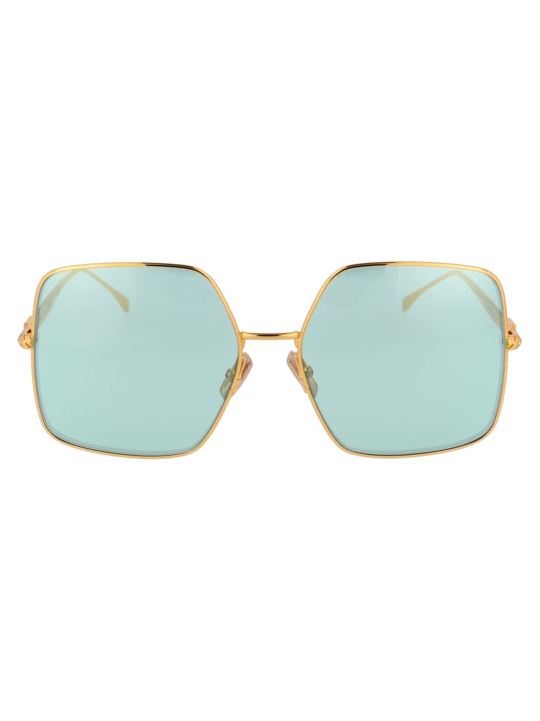 Fendi Ff 0439/s Sunglasses - 001O7 YELLOW GOLD