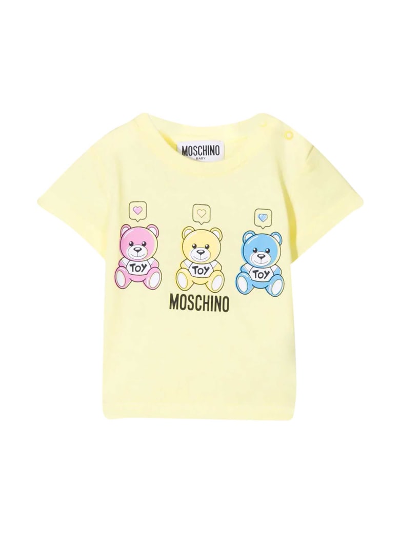 moschino yellow shirt