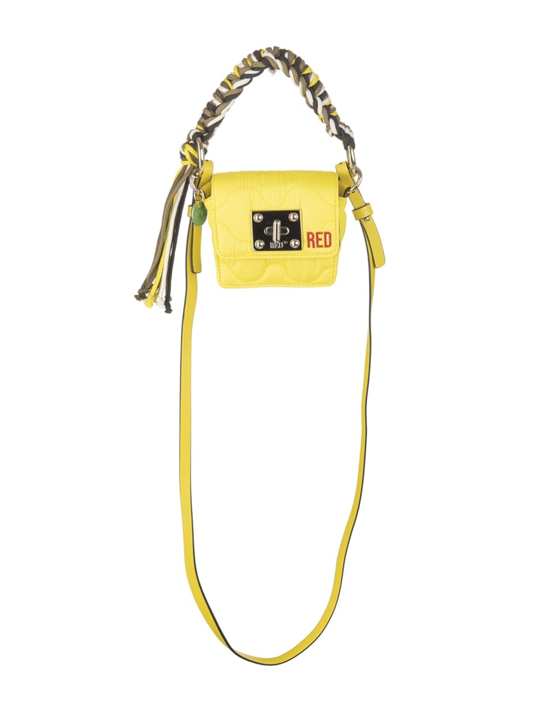 RED Valentino Yellow Mini Tote Bag - Sun