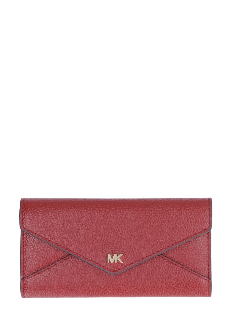 burgundy mk wallet