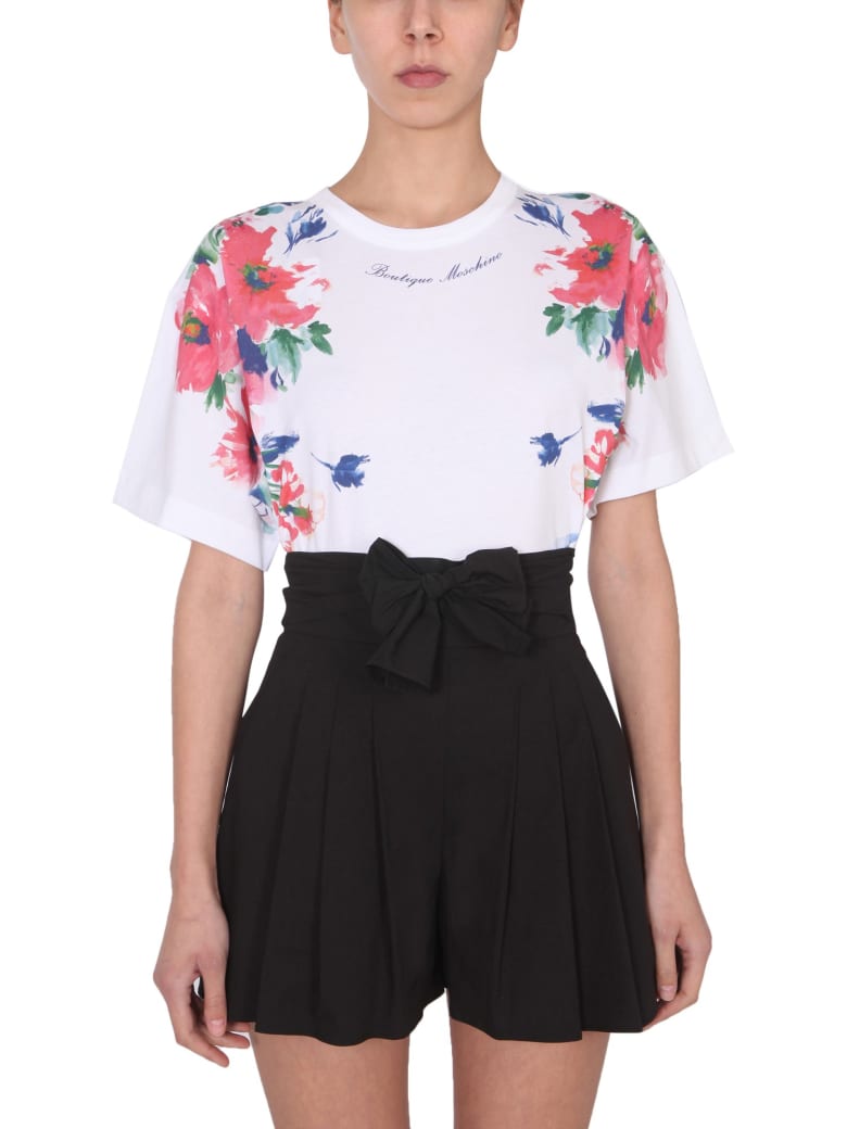 Boutique Moschino Oversize Fit T-shirt - MULTICOLOR