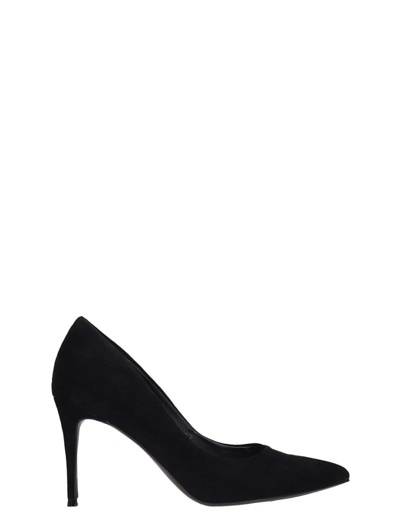 steve madden black velvet heels