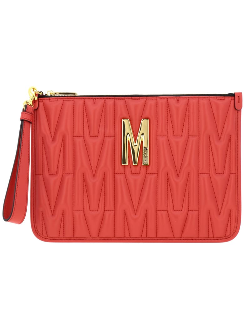 moschino clutch bag sale