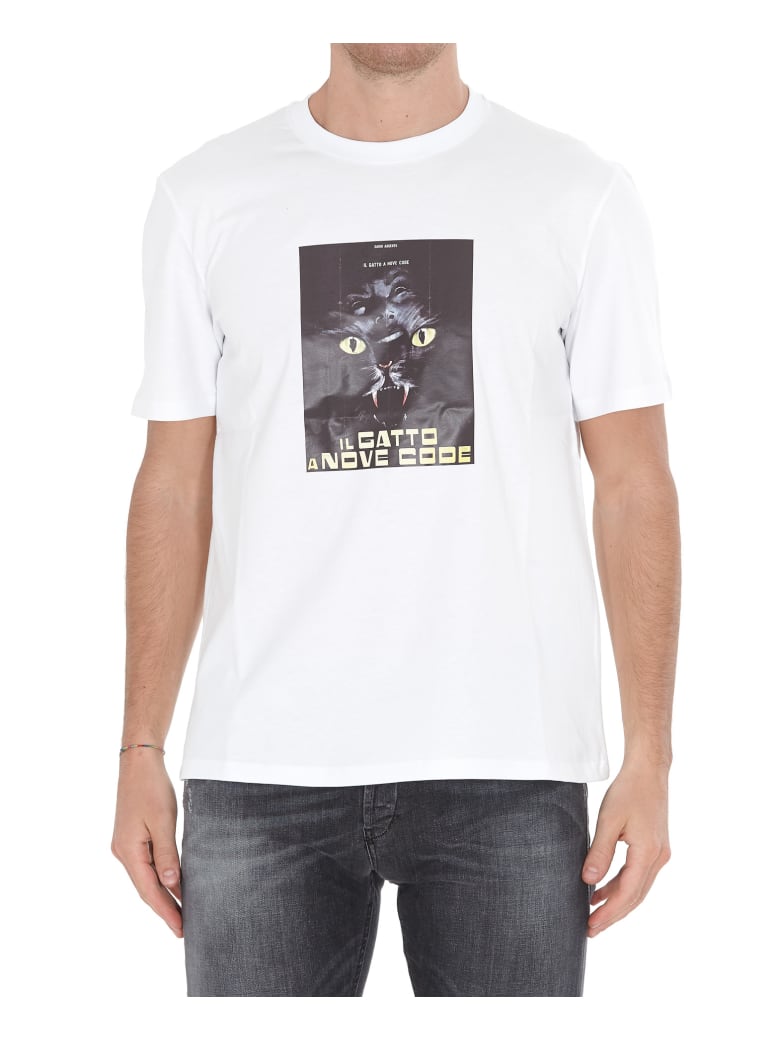 MSGM Msgm Dario Argento X Msgm T-shirt - Bianco