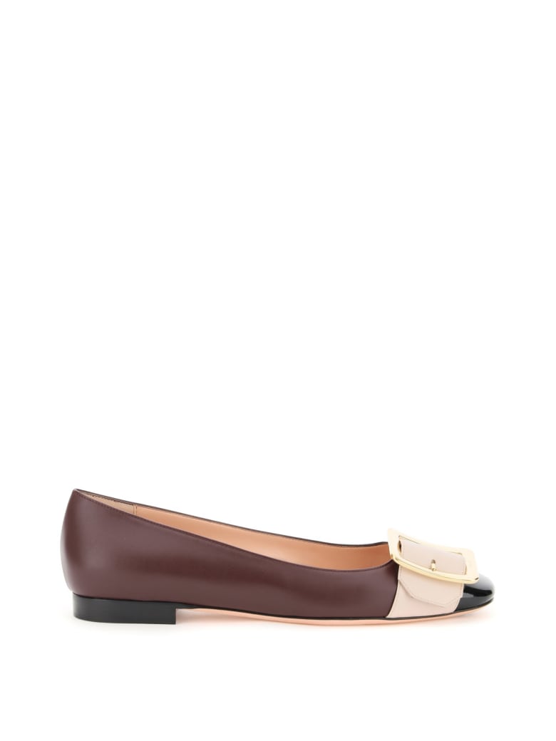 Bally Jackie Ballet Flats - 25610 SHIRAZ 20 (Red)